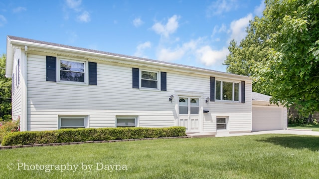 527 Edwin Dr, Bourbonnais, IL 60914 - split foyer home with a front yard