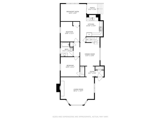 7229 W Lunt Ave, Chicago, IL 60631 - view of room layout