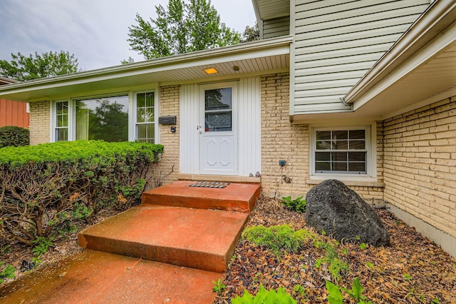 907 E Crabtree Dr, Arlington Heights, IL 60004 - property entrance with brick siding
