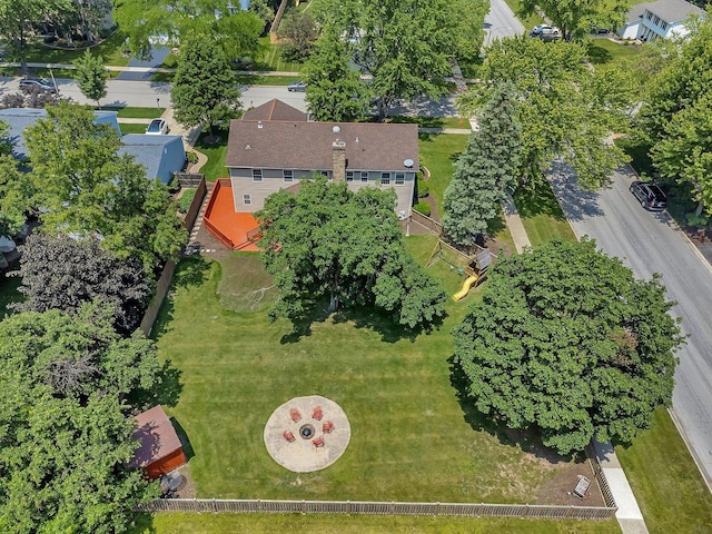 336 Brooklea Ct, Naperville, IL 60565 - aerial view