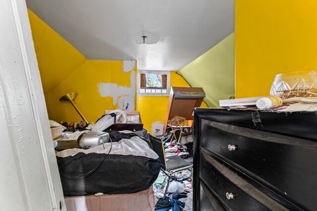 6641 S Green St, Chicago, IL 60621 - bedroom featuring vaulted ceiling