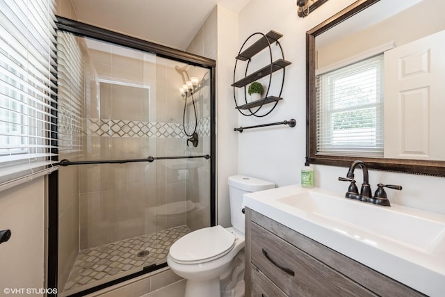 3925 Williams St, Downers Grove, IL 60515 - bathroom featuring a stall shower and vanity
