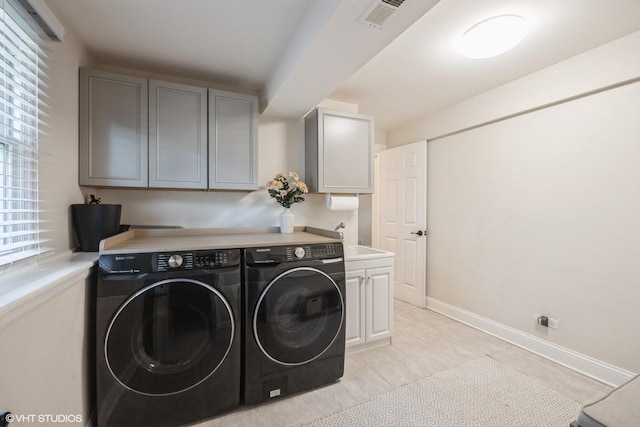 3925 Williams St, Downers Grove, IL 60515 - washroom with cabinet space and independent washer and dryer