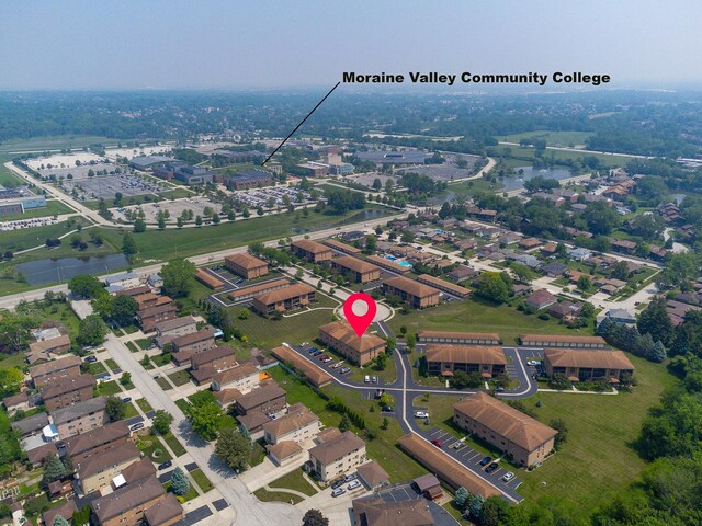 11114 Heritage Dr Unit 2D, Palos Hills, IL 60465 - aerial view of property's location