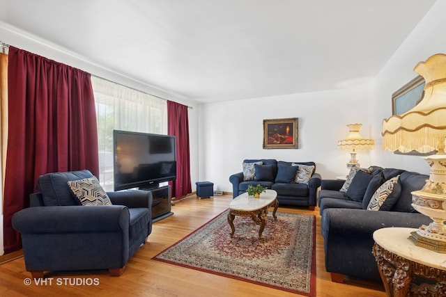 8544 W Roseview Dr, Niles, IL 60714 - living room featuring wood finished floors