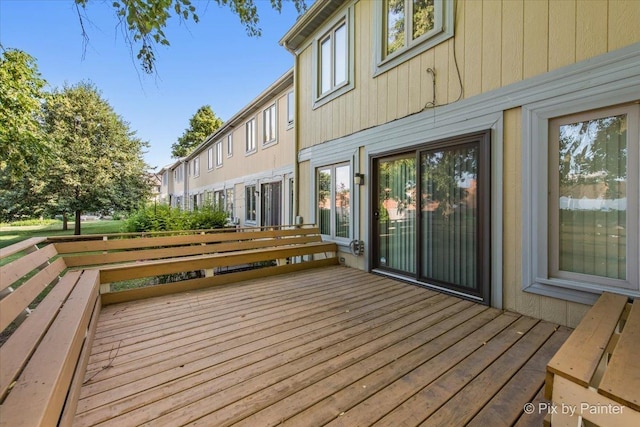 372 Goshawk Ln, Deerfield, IL 60015 - view of wooden terrace