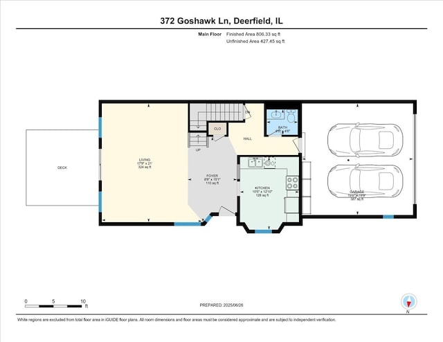 372 Goshawk Ln, Deerfield, IL 60015 - view of property floor plan