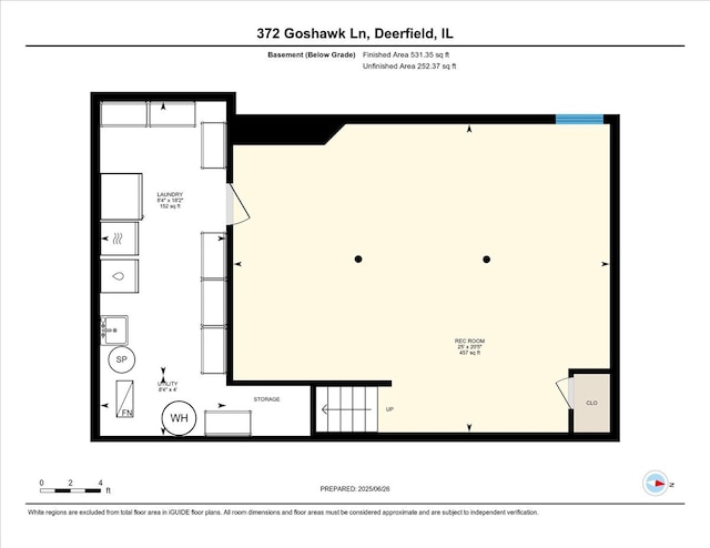 372 Goshawk Ln, Deerfield, IL 60015 - view of room layout
