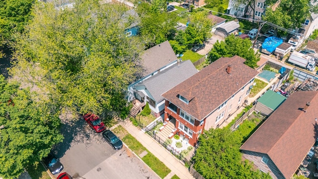 bird's eye view