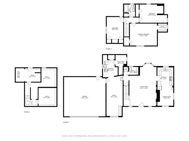 11933 S 70th Ave, Palos Heights, IL 60463 - floor plan / room layout