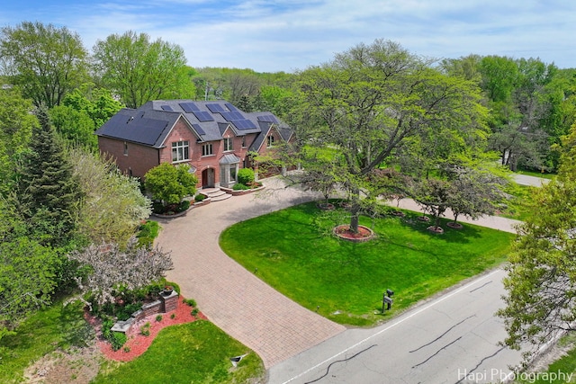 1400 Banbury Rd, Inverness, IL 60067 - view from above of property