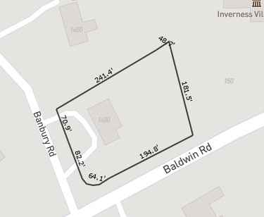 1400 Banbury Rd, Inverness, IL 60067 - map / location