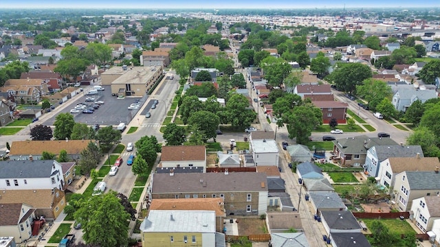 4902 W 30th St, Cicero, IL 60804 - aerial view of property and surrounding area with nearby suburban area