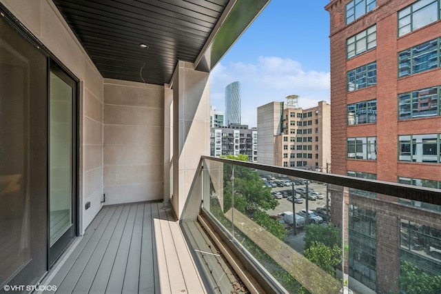 226 S Green St Unit 4N, Chicago, IL 60607 - balcony with a view of city