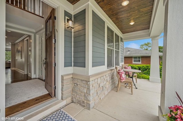1406 Meadow Ln, Glenview, IL 60025 - entrance to property featuring covered porch