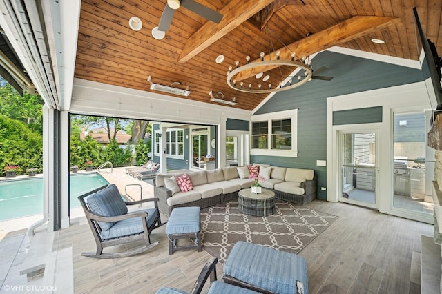 1406 Meadow Ln, Glenview, IL 60025 - sunroom / solarium with healthy amount of natural light