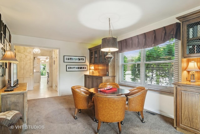 1858 Habberton Ave, Park Ridge, IL 60068 - carpeted dining room with plenty of natural light