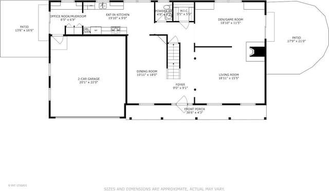 1858 Habberton Ave, Park Ridge, IL 60068 - view of property floor plan