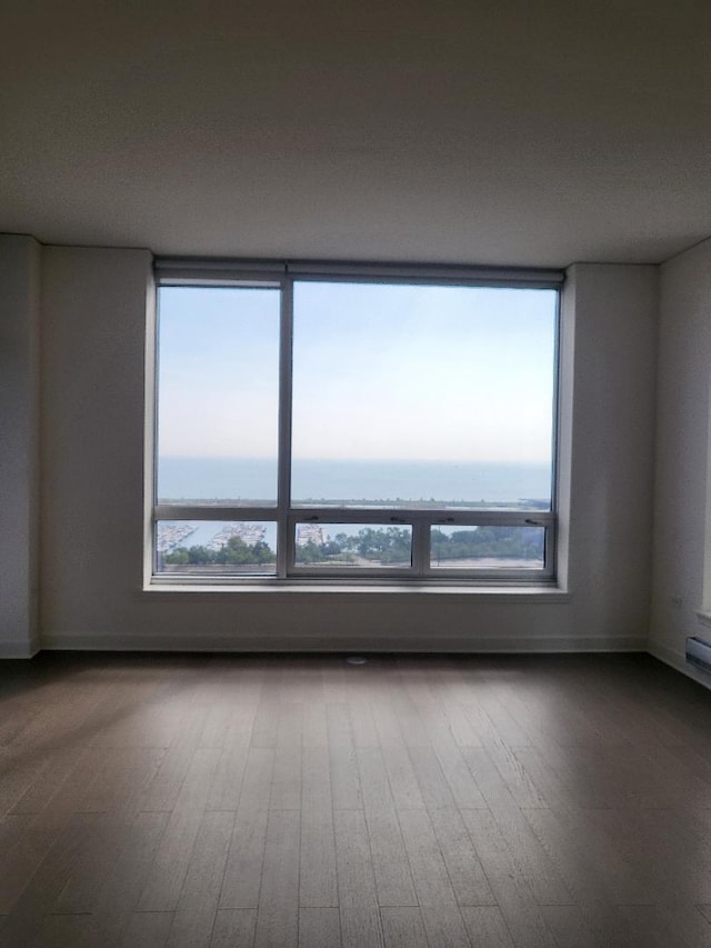 1901 S Calumet Ave Unit 2006, Chicago, IL 60616 - empty room with wood finished floors and baseboards