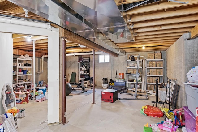 3905 Boulder Ridge Dr, Champaign, IL 61822 - view of basement