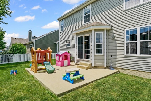 3905 Boulder Ridge Dr, Champaign, IL 61822 - view of patio / terrace with a playground