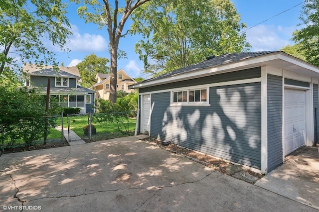1241 Forest Ave, Wilmette, IL 60091 - view of detached garage