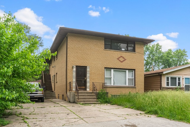 14217 Turner Ave, Robbins, IL 60472 - back of property with brick siding