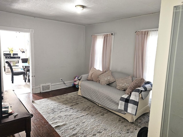 310 Hill Ave, Elgin, IL 60120 - living room with wood finished floors