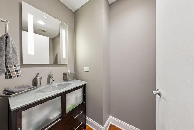 333 N Canal St Unit 2505, Chicago, IL 60606 - bathroom featuring vanity