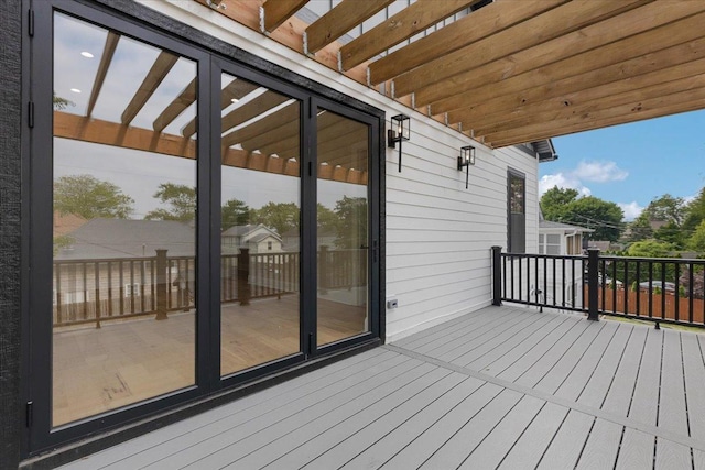 223 Center St, Naperville, IL 60540 - view of wooden terrace