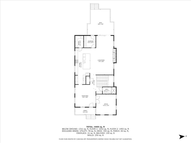 223 Center St, Naperville, IL 60540 - home floor plan