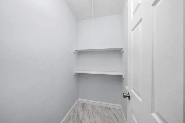 6742 S Honore St, Chicago, IL 60636 - spacious closet featuring marble look tiles