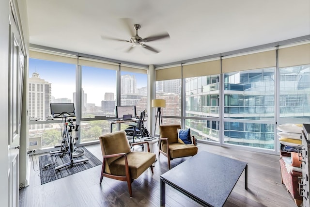 1211 S Prairie Ave Unit 1106, Chicago, IL 60605 - sunroom with healthy amount of natural light