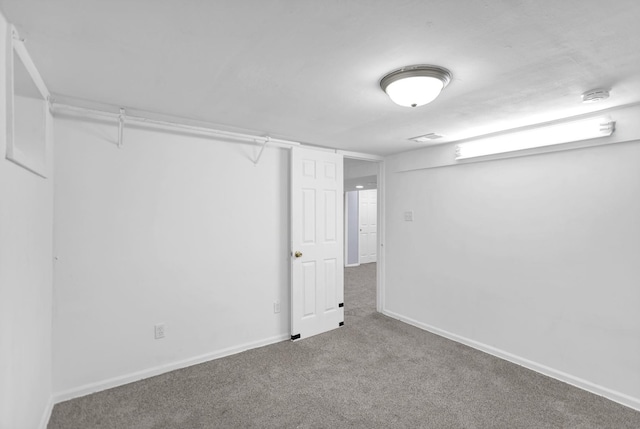 1205 N Irving Ave, Berkeley, IL 60163 - finished below grade area featuring carpet floors and baseboards