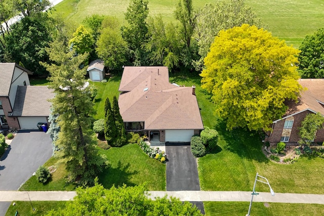 13040 W Tanglewood Cir, Palos Park, IL 60464 - view from above of property