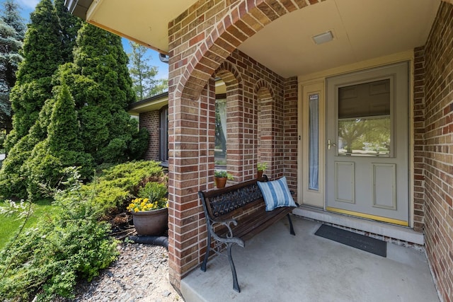 13040 W Tanglewood Cir, Palos Park, IL 60464 - property entrance featuring brick siding