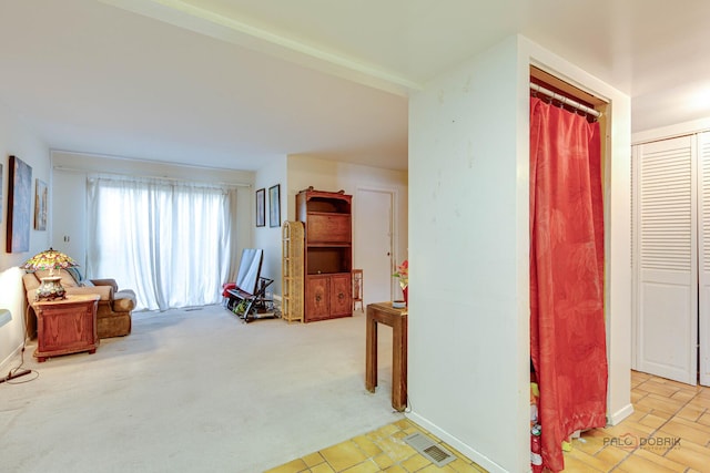 831 Mansfield Ct, Schaumburg, IL 60194 - hall with carpet
