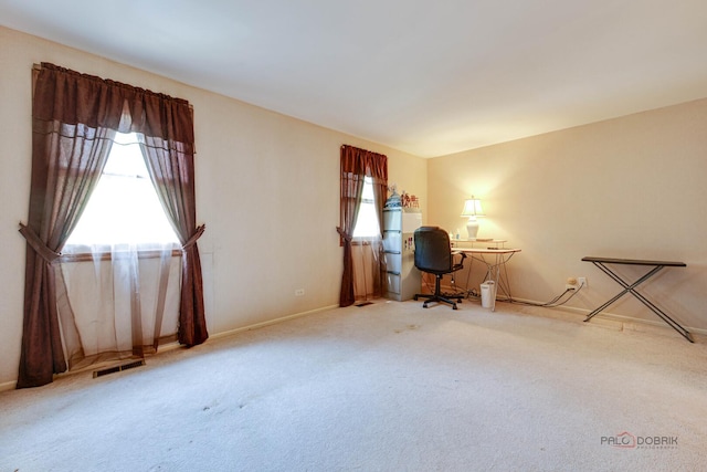 831 Mansfield Ct, Schaumburg, IL 60194 - carpeted office with baseboards