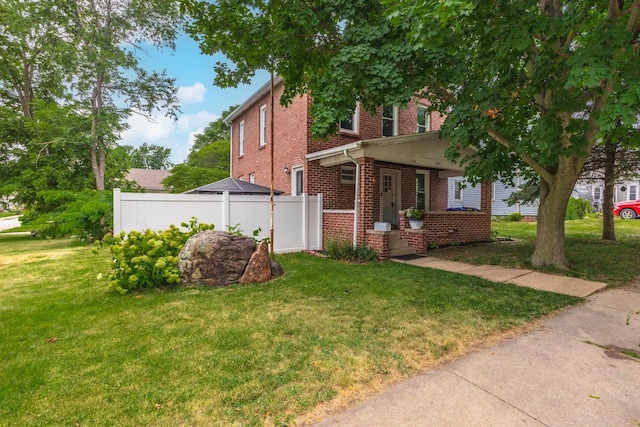 602 N Lee St, Bloomington, IL 61701 - view of front of property featuring brick siding