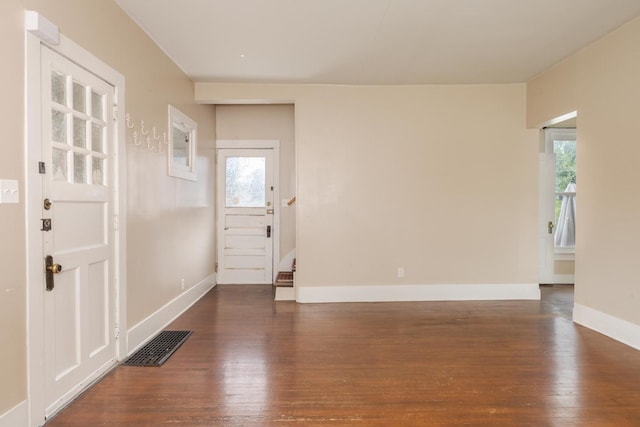 602 N Lee St, Bloomington, IL 61701 - entrance foyer featuring hardwood / wood-style floors, plenty of natural light, and stairway
