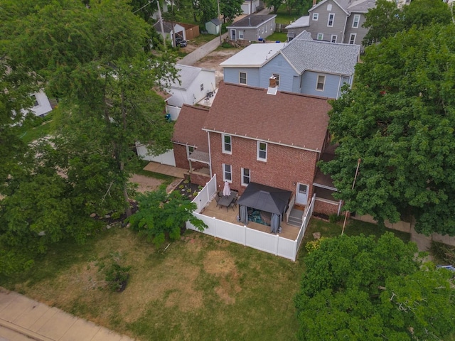 602 N Lee St, Bloomington, IL 61701 - aerial perspective of suburban area
