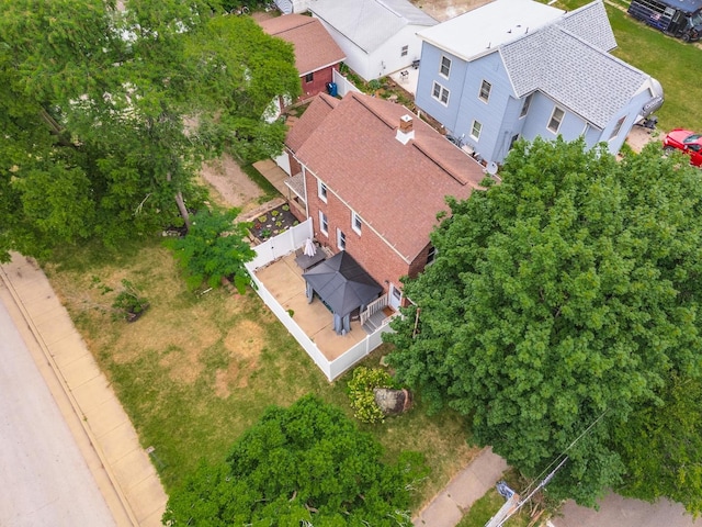 602 N Lee St, Bloomington, IL 61701 - aerial perspective of suburban area