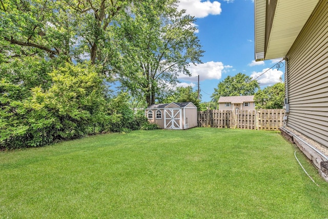 402 Lincoln St, Seatonville, IL 61359 - view of yard with a storage shed