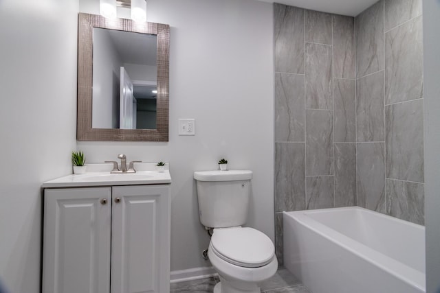 22156 Peach Tree Ave, Sauk Village, IL 60411 - full bath with vanity and tub / shower combination
