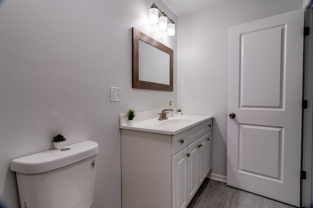 22156 Peach Tree Ave, Sauk Village, IL 60411 - bathroom with vanity and toilet