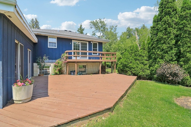15807 W 139th St, Homer Glen, IL 60491 - deck featuring a yard