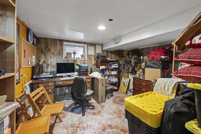 5520 S Kildare Ave, Chicago, IL 60629 - office space featuring wooden walls