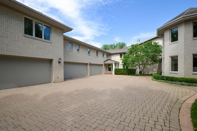 1877 Banbury Rd, Inverness, IL 60067 - view of decorative driveway