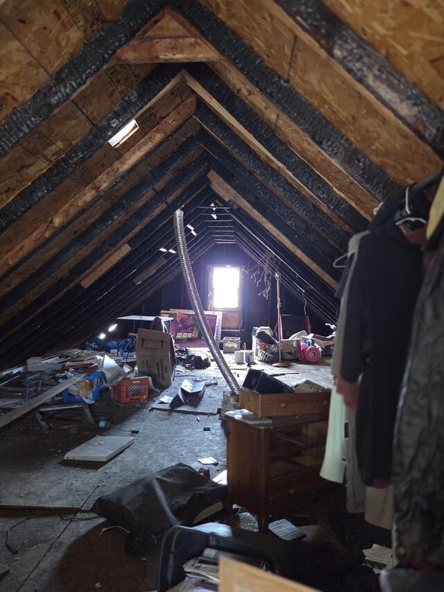 8847 S Burley Ave, Chicago, IL 60617 - view of attic