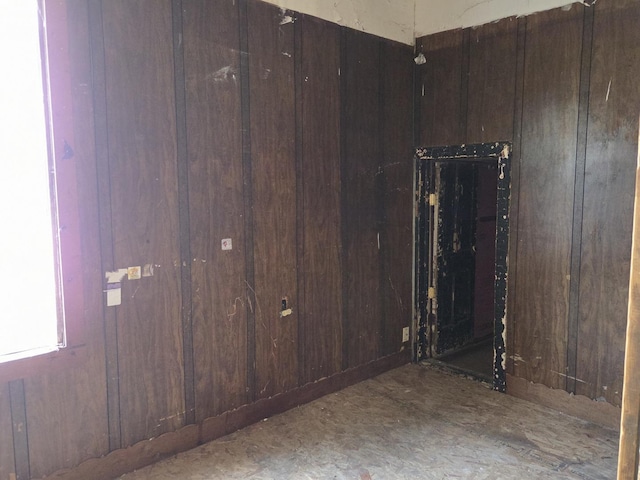 8847 S Burley Ave, Chicago, IL 60617 - unfurnished room featuring wooden walls